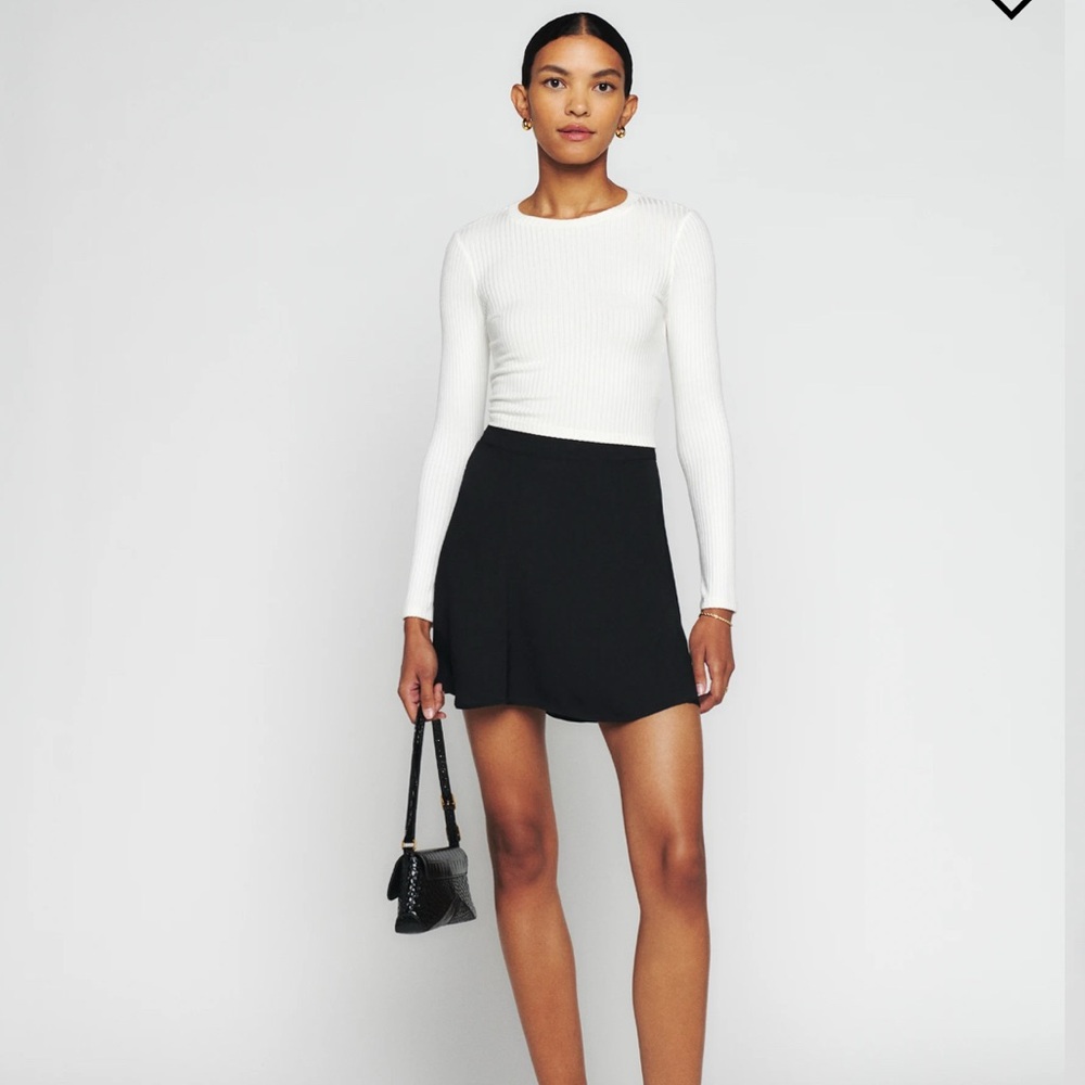 Reformation Flounce Skirt